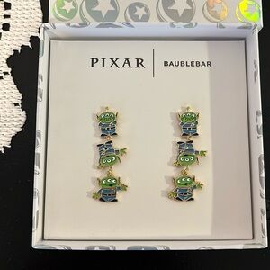 Pixar Baublebar alien earrings